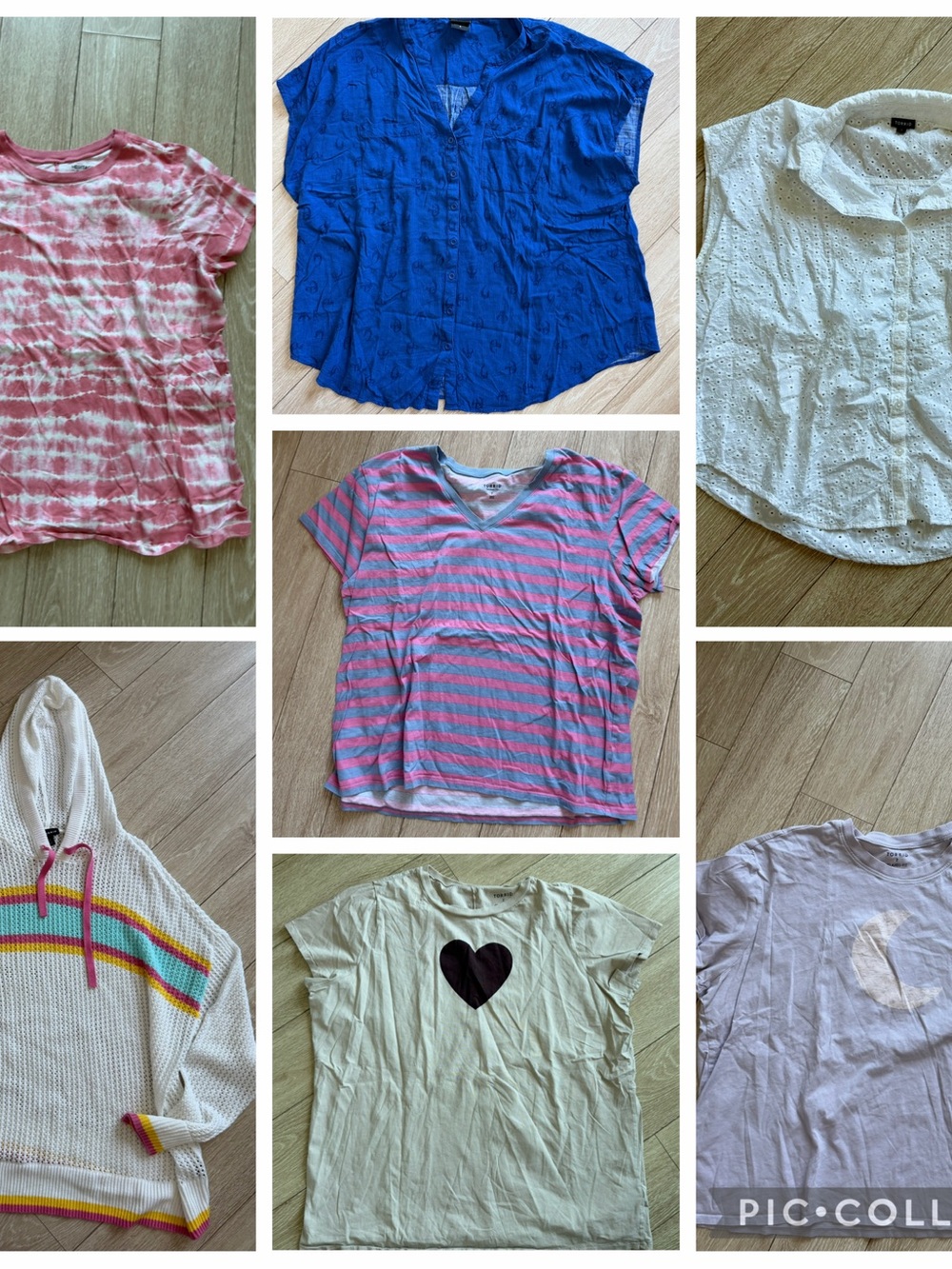 Women’s Torrid Tops - 7 Item Lot